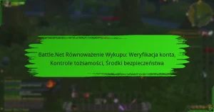 Battle.Net Równoważenie Wykupu: Weryfikacja konta, Kontrole tożsamości, Środki bezpieczeństwa