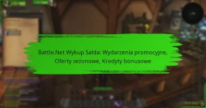 Battle.Net Wykup Salda: Wydarzenia promocyjne, Oferty sezonowe, Kredyty bonusowe