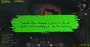 Punkt handlowy: Wydarzenia promocyjne, Oferty specjalne, Przedmioty w ograniczonej ofercie czasowej
