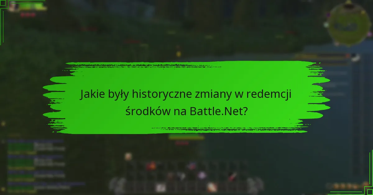 Jakie są zmiany w polityce wpływające na redemcję salda Battle.Net?