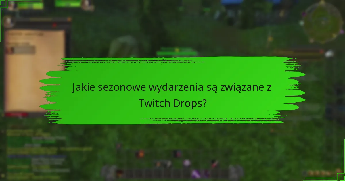 Jakie specjalne nagrody oferowane są przez Twitch Drops podczas świąt?